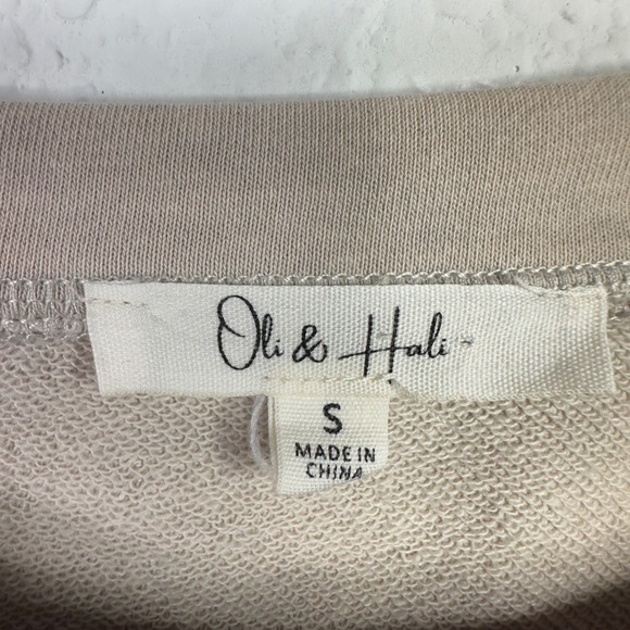 Oli & Hali Shirt Womens S Pink Patchwork Plaid Boho Cottagecore Oversized Artsy - Picture 4 of 7